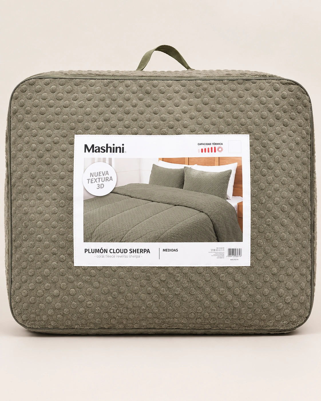 Plumón Cloud Sherpa Mashini King con Reverso Sherpa