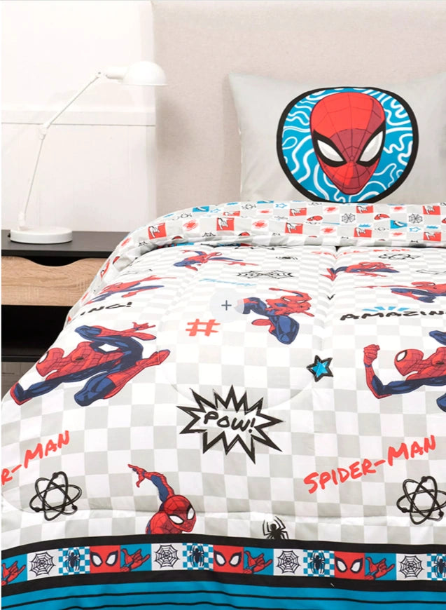 Plumón Infantil Spider-Man 1.5 Plazas