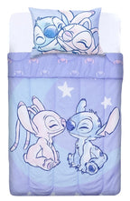 Plumón Infantil Stitch y Angel 1.5 Plazas