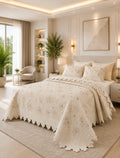 Quilt de Verano 2 plazas Magnolia Garden 5 Piezas
