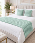 Set Piecera Plush + 2 Fundas de Almohada – Modelo Cozy