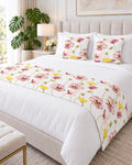 Set Piecera Estampada + 2 Fundas de Almohada – Modelo Amapola