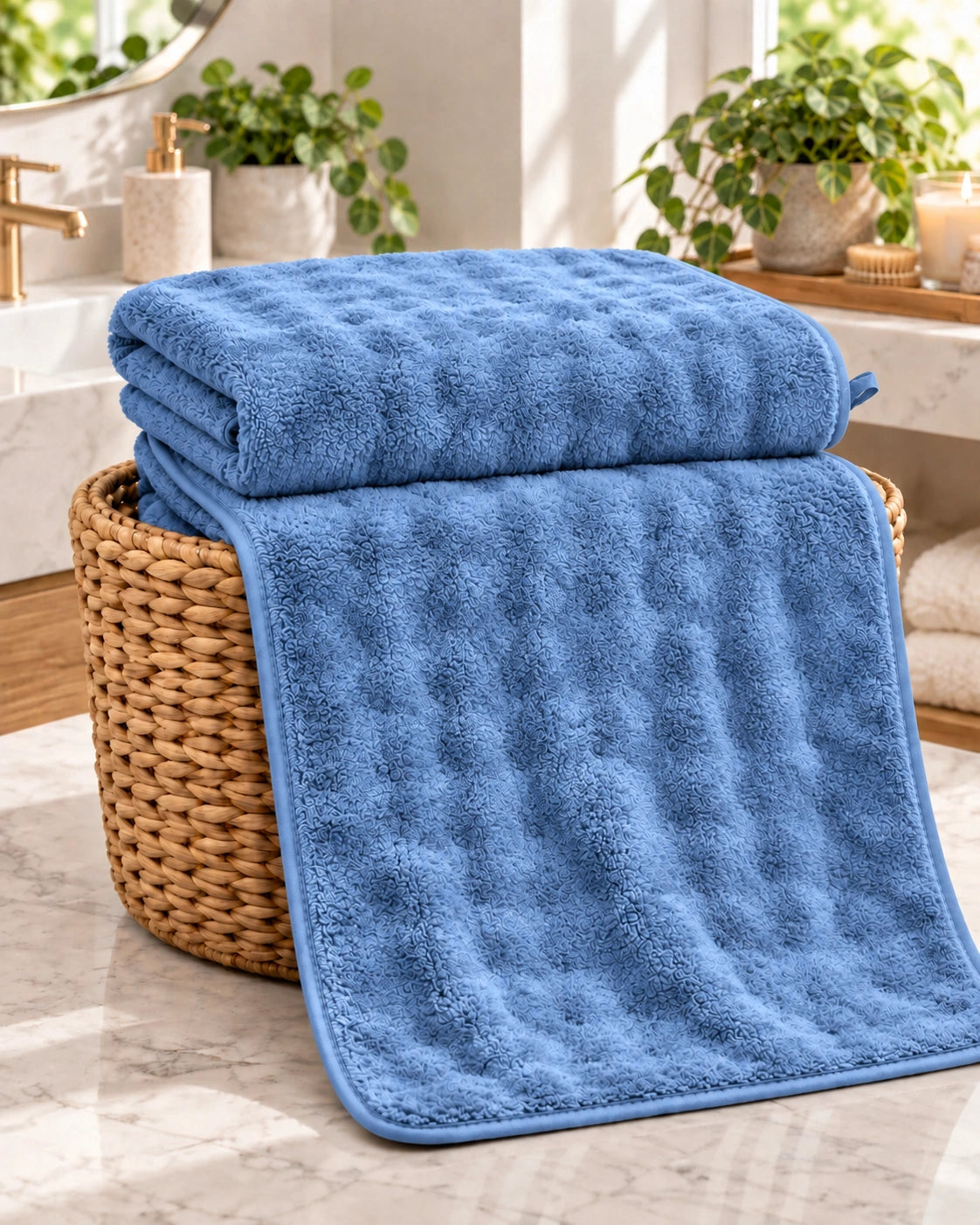 Toalla de Ducha Microfibra Velvet 70 × 140