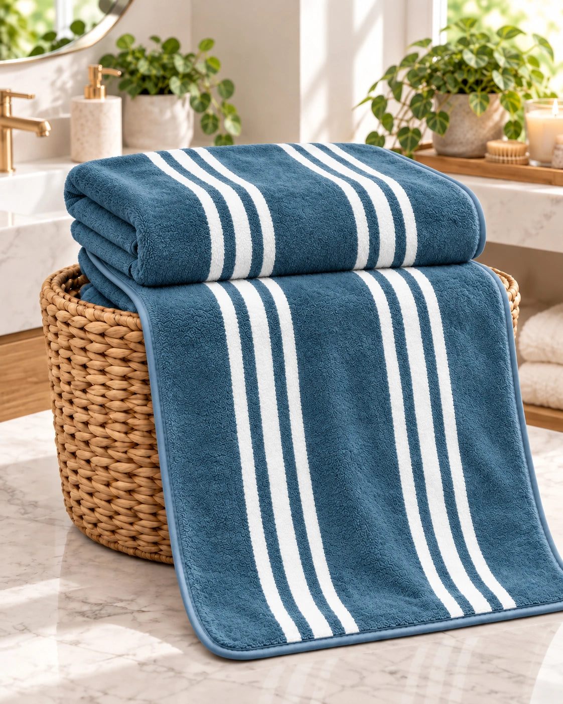 Toallón de Baño Microfibra Riviera 90 x 180