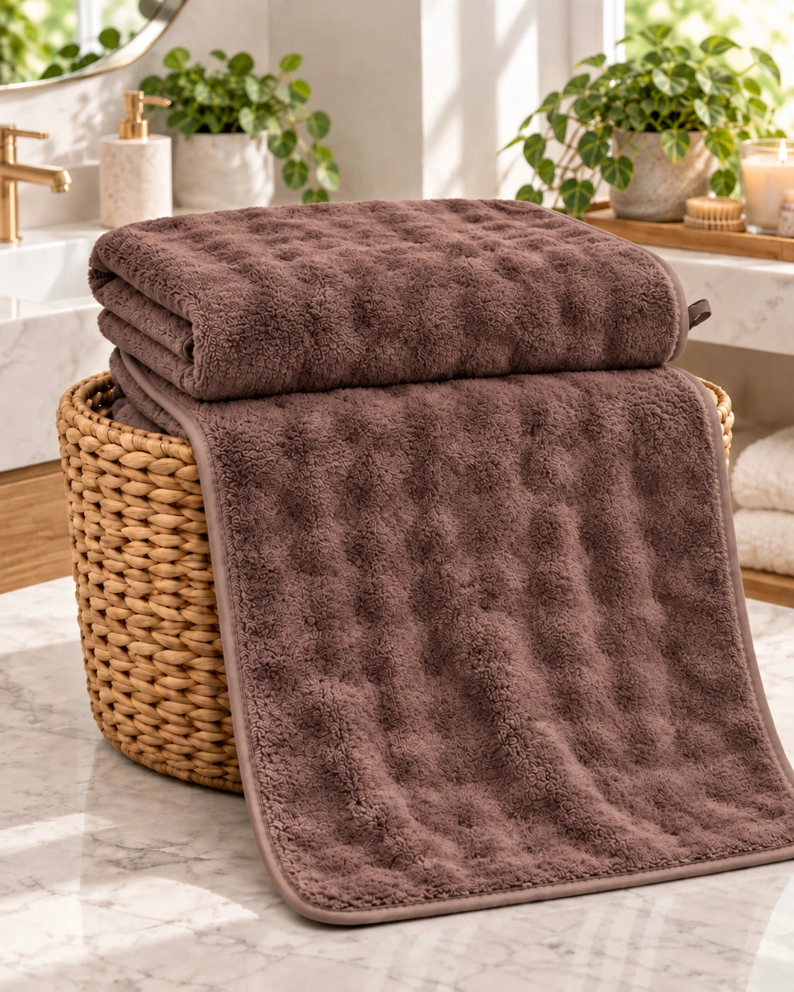 Toalla de Ducha Microfibra Velvet 70 × 140
