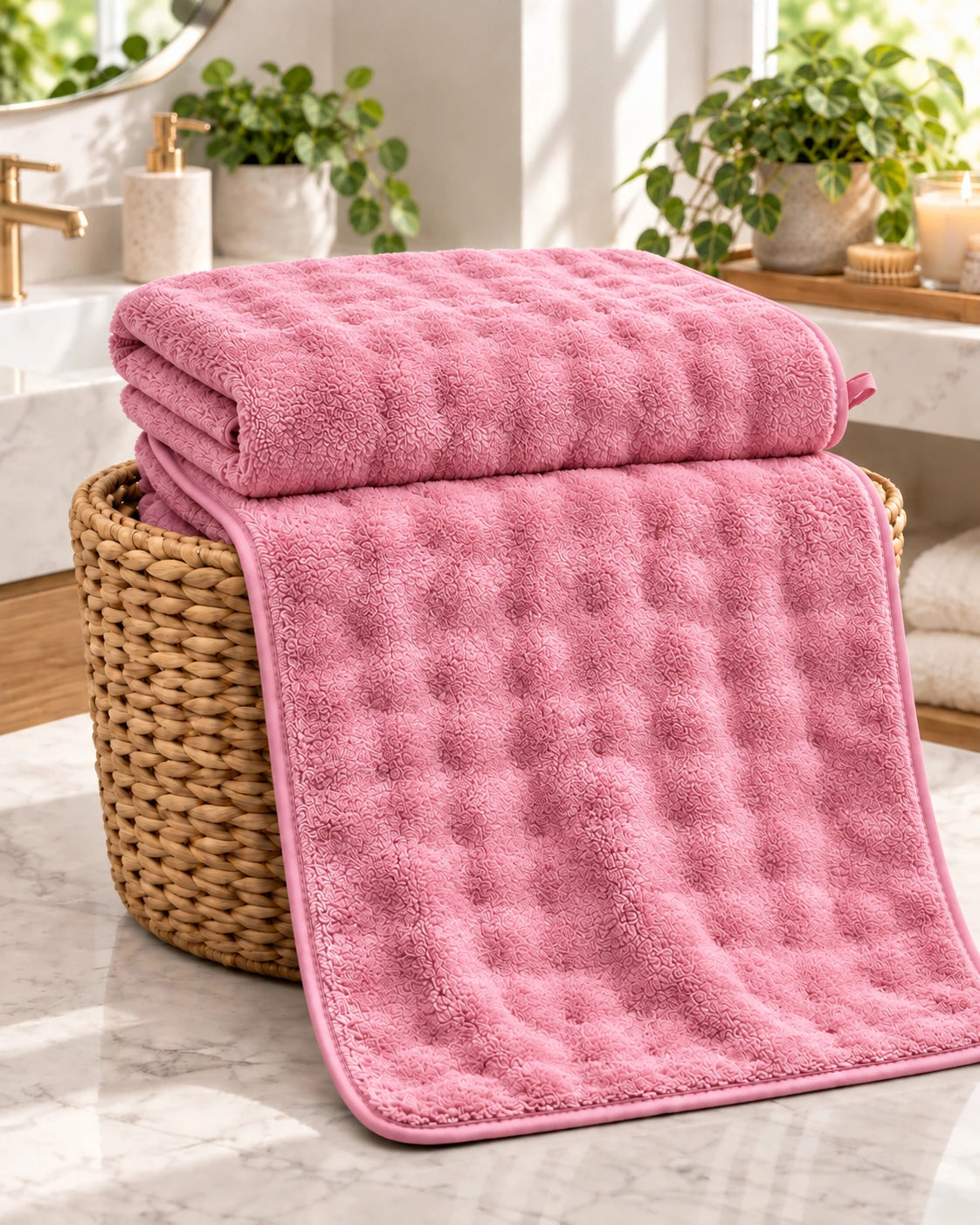 Toalla de Ducha Microfibra Velvet 70 × 140