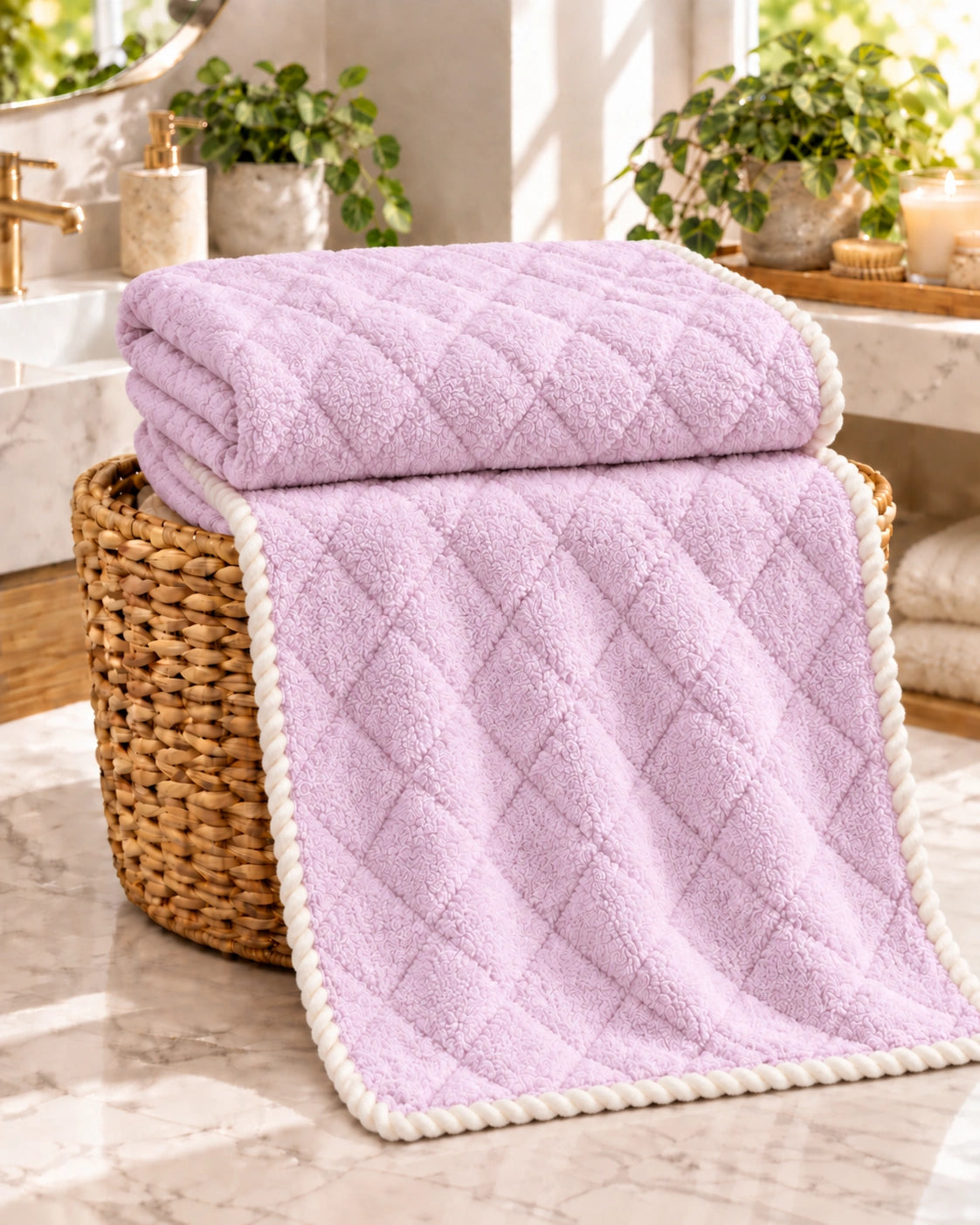 Toallon de Baño Microfibra Diamond 90 x 180