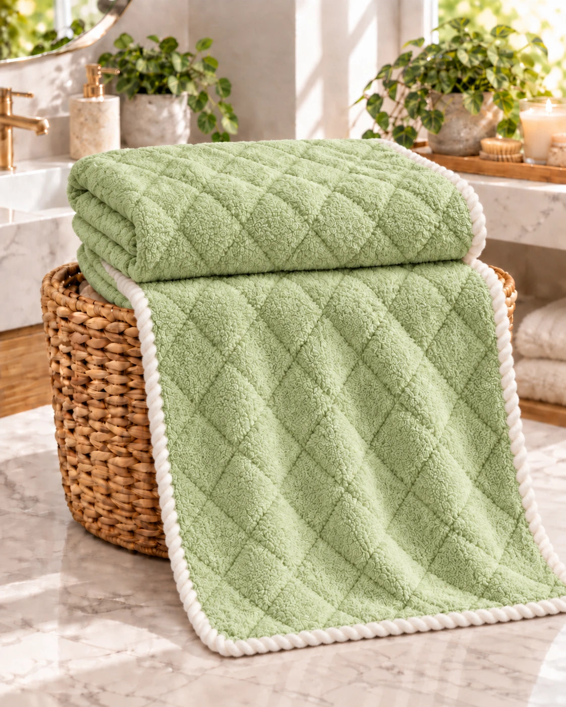 Toallon de Baño Microfibra Diamond 90 x 180