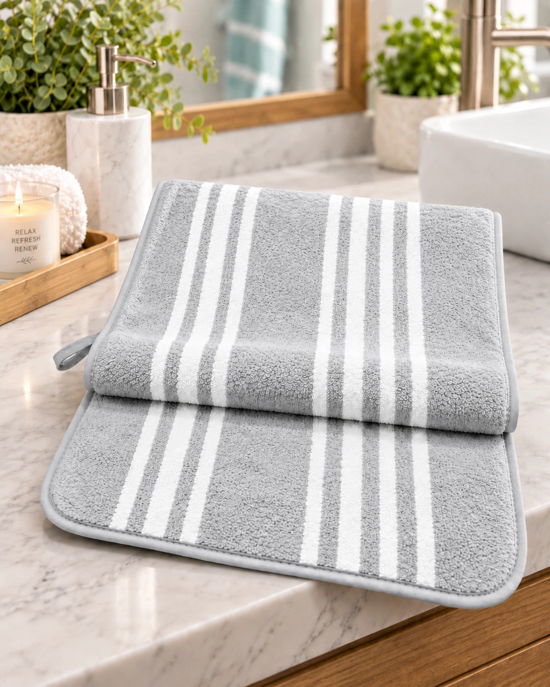 Toalla de Mano Microfibra Riviera 35 x 75