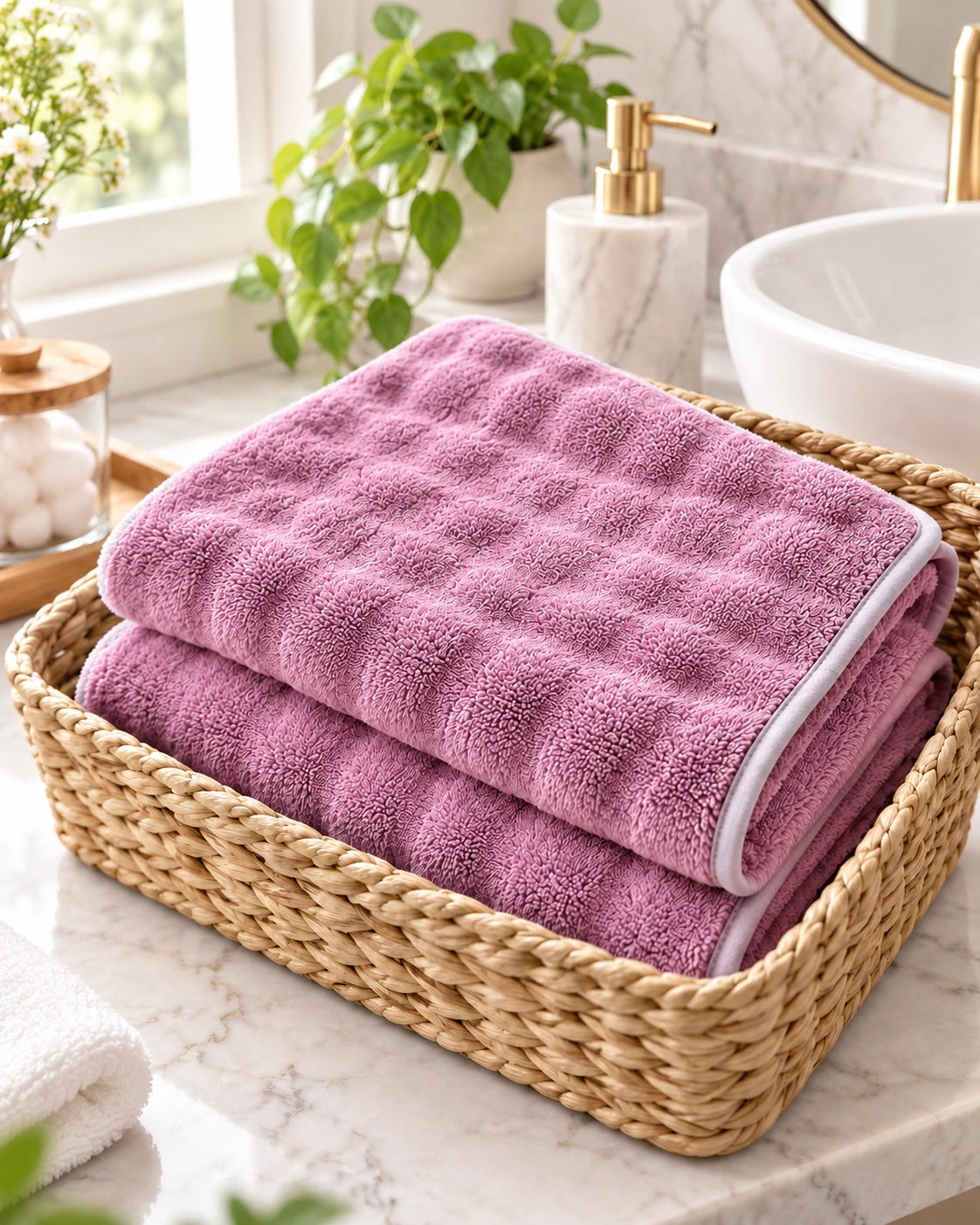 Toalla de Mano Microfibra Velvet 35 x 75