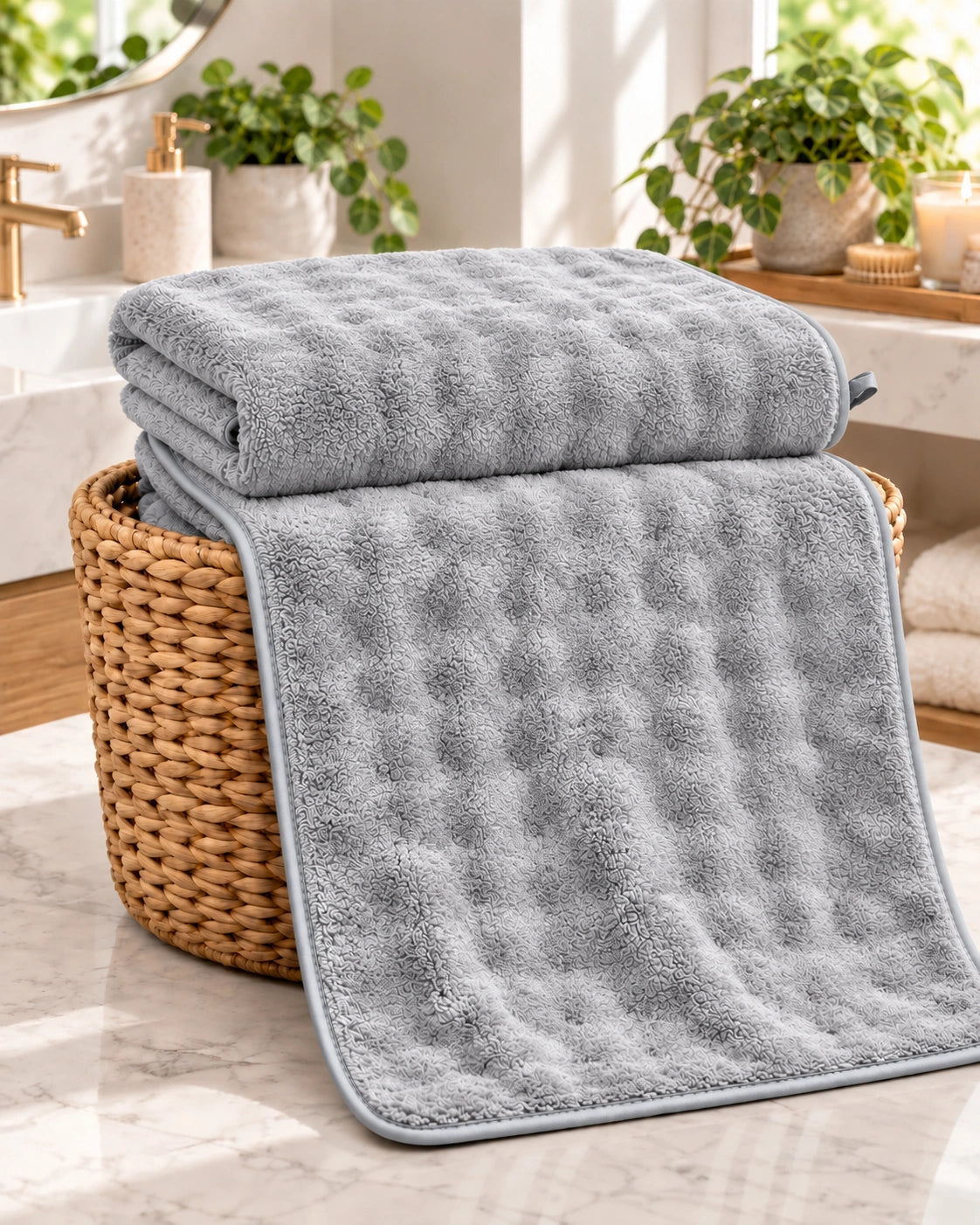Toallon de Baño Microfibra Velvet 90 x 180