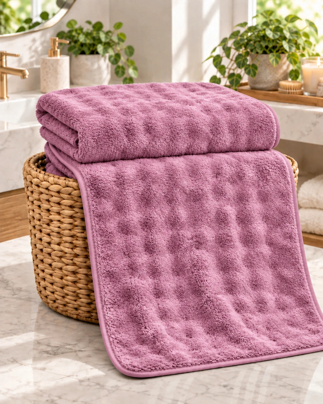 Toallon de Baño Microfibra Velvet 90 x 180