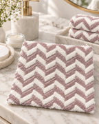 Toalla de Rostro Microfibra Hipoalergénica 30x30 cm – Zigzag
