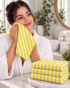 Toalla de Rostro Microfibra Hipoalergénica 30x30 cm – Líneas Soft