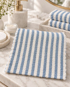 Toalla de Rostro Microfibra Hipoalergénica 30x30 cm – Líneas Soft