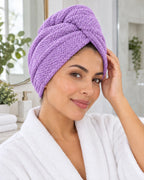 Turbante de Pelo Microfibra Texturizado Ultra Absorbente Bubble Soft
