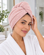 Turbante de Pelo Microfibra Texturizado Ultra Absorbente Bubble Soft