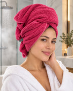 Turbante de Microfibra Premium Aura Long – Cabello Largo y Extra Largo